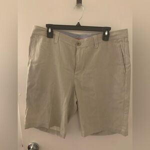 Tommy Bahama Men's Cream Flat Front Shorts